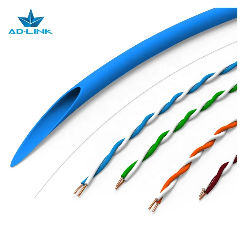 Lan cable cat4 cat5e 4pr stranded solid cable interior network cable 100m 305m