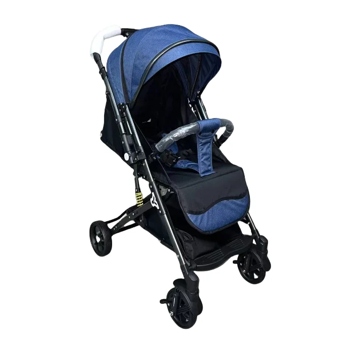 Customized Luxury Aluminum Frame Automatic Folding Baby Stroller Lightweight Carriage for Babies Multiple Stroller