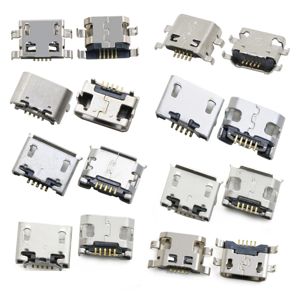 Разъем Micro USB 5pin B типа гнездовой разъем для мобильного телефона Jack 5-контактный зарядки мобильный