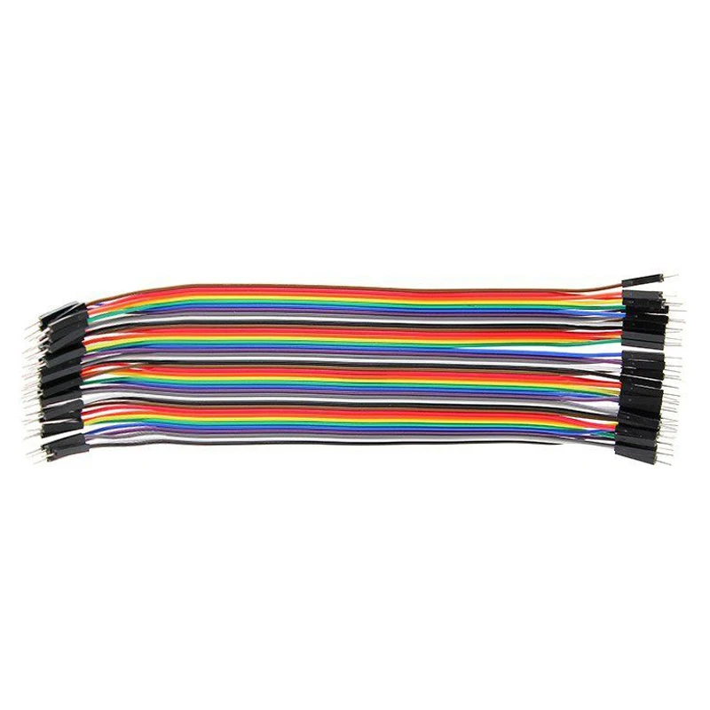 Okystar OEM/ODM 40pin 20 см 2 54 мм Джампер кабель Dupont «Папа-папа» джампер для макетной платы