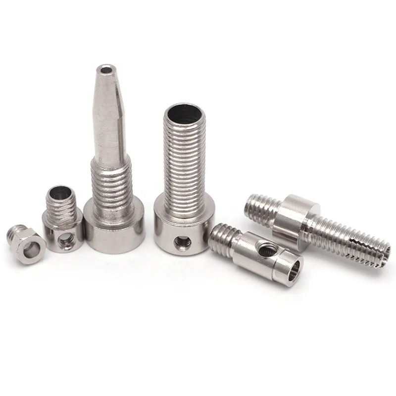 oem odm cnc machining service stainless steel custom security fastener parts for safety equipment