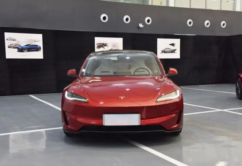 2024 Tesla Model 3 All-Wheel Drive EV High-Performance Car with Leather Seats Rear Camera Left Steering for Acura