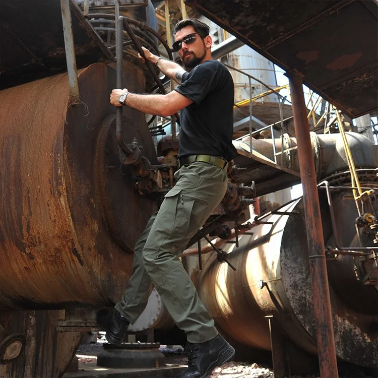 In Stock IX7 Tactical Trousers Training Pants Summer Camouflage Oxford Outdoor Sports Hunting Tactical Pants for Men