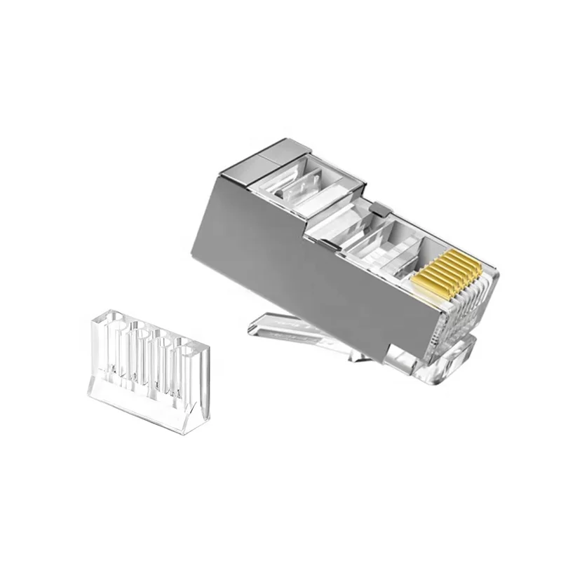 CAT5 CAT6 FTP Shielded 8P8C RJ45 Modular Plug Ethernet RJ45 Cable Connector