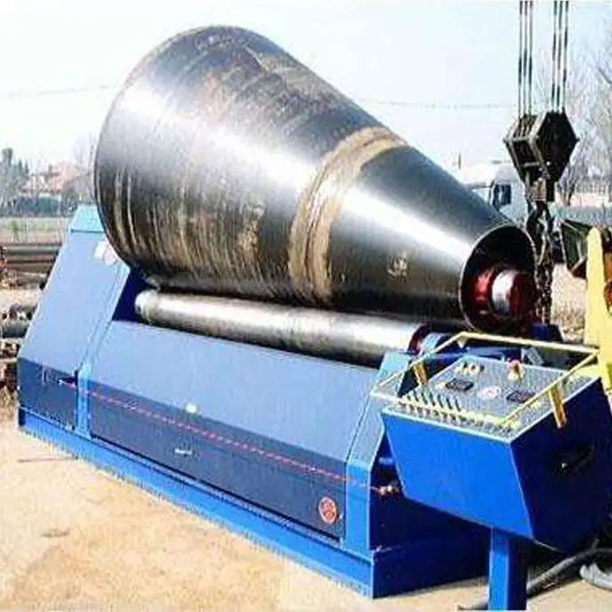 CNC Железный листогибочный станок гибочный с 3 роликами для стальных пластин листового