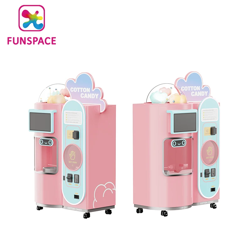 Китайский поставщик изготовленный по индивидуальному заказу торговый автомат с 6 сахаром полностью автоматический коммерческий Зефир