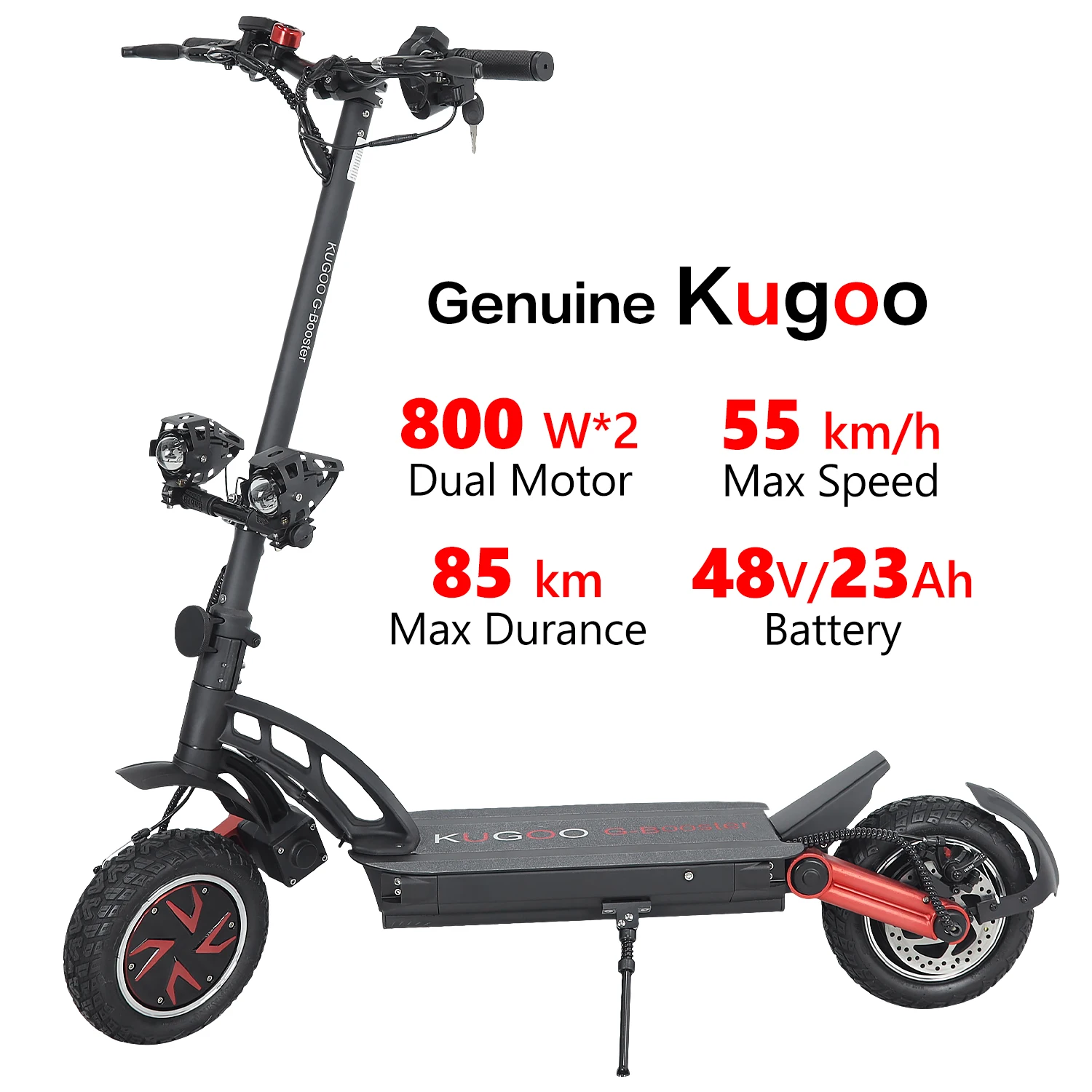 Original Kugoo g booster 10inch powerful electr scooters trotinette electrique powerful long range scooter electric adult