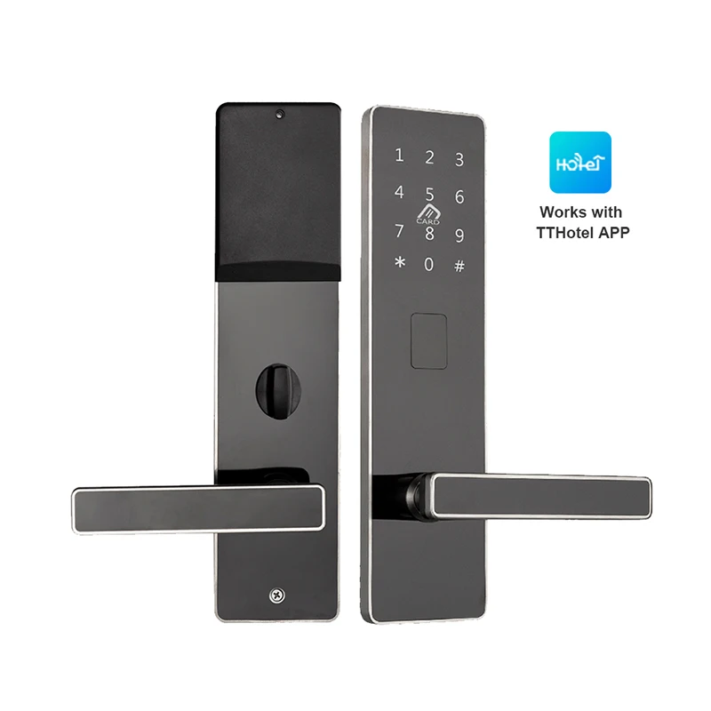 Stainless Steel H1102T Hotel Smart Lock With Api Wifi Digital Door Lock Smart Lock Hotel