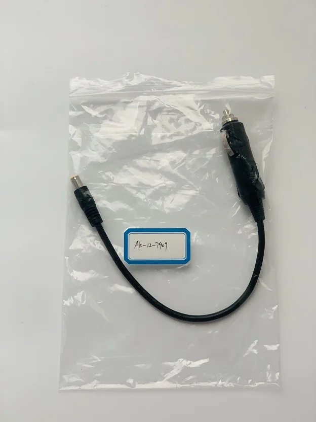Power Connector Portable Solar Cable Kits Adapter Charger Cord DC7909 to Cigarette Lighter Male Power Cable