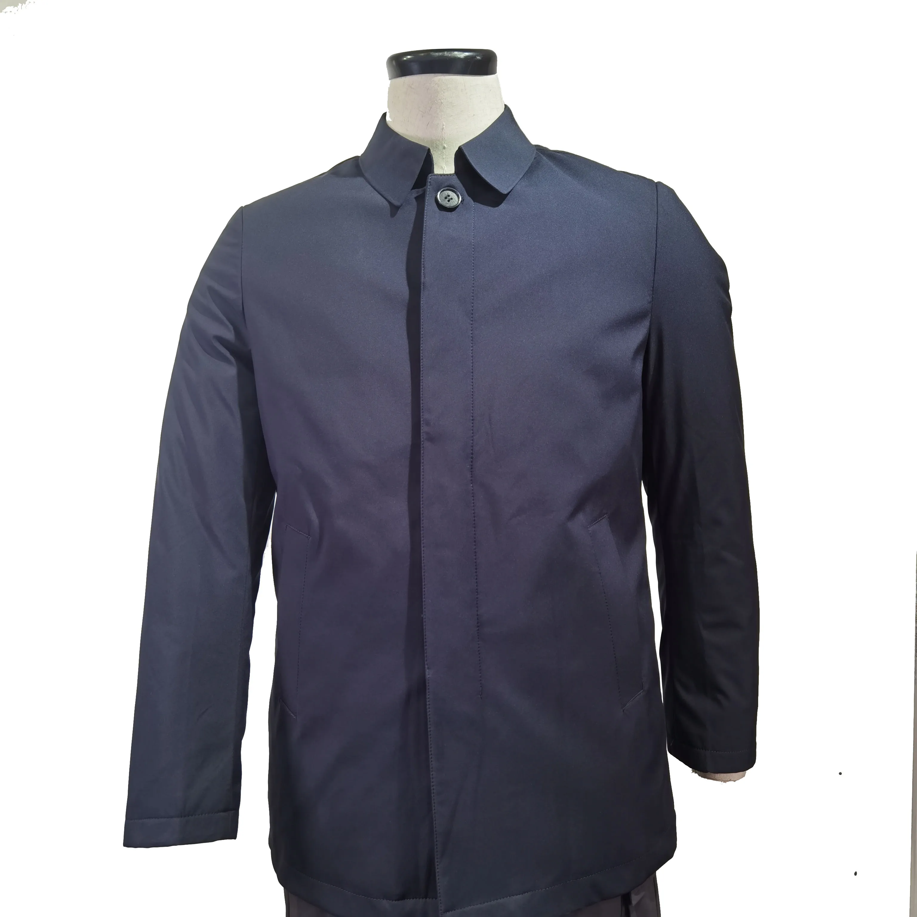 Winter New Lapel Middle-aged Business Casual Windproof 90 white Down Jackets For Mens Manufacturer