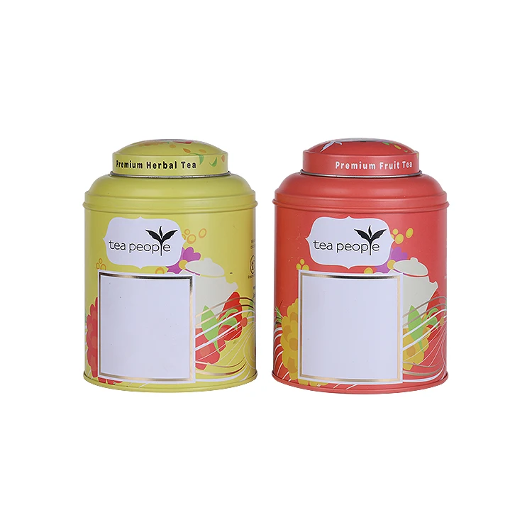 tin boxes Custom size printed food grade airtight tea coffee storage metal tin box