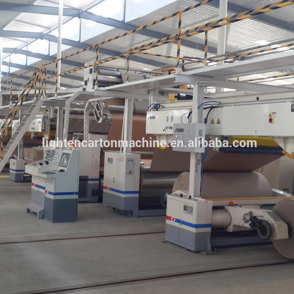  3/5ply машина для производства гофрированного