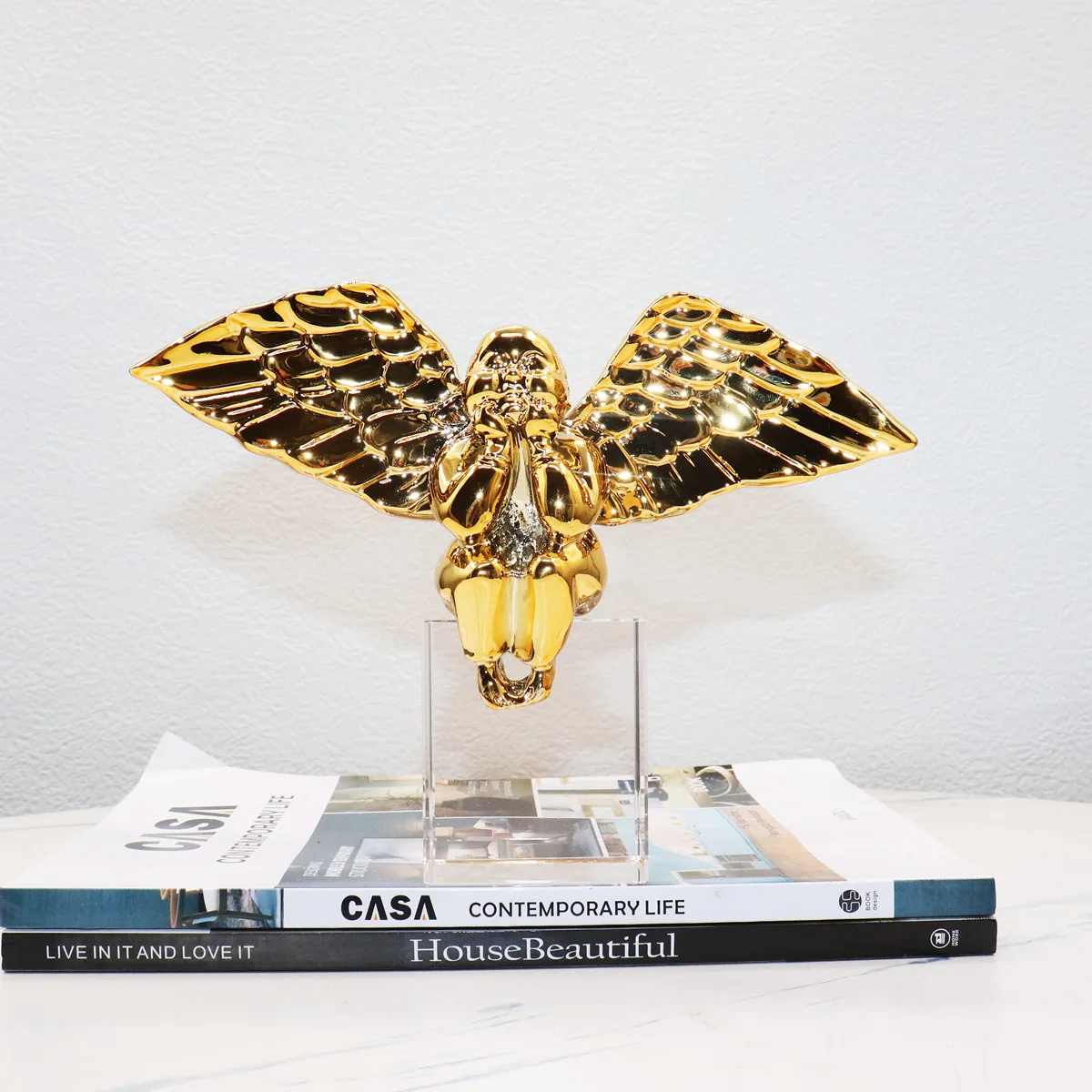 Заводская цена смолы ангел орнамент простой персонаж скульптура для домашнего декора