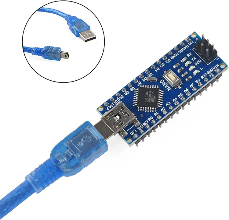 Nano V3.0 Type-C Mini USB Improved CH340 Project Development Board Mega ATMEGA328P IC Kit Modules for Arduino Nano V3.0