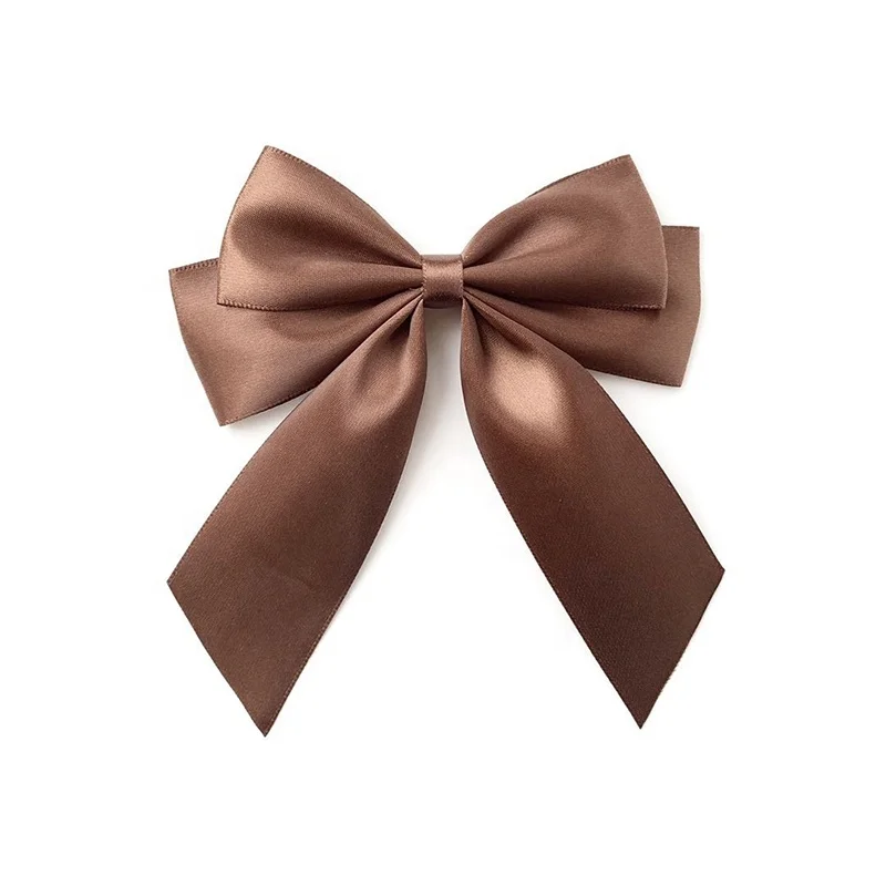 Fancy Decorative Soft Gift Ribbon Christmas Satin Ribbon Bows For Blanket