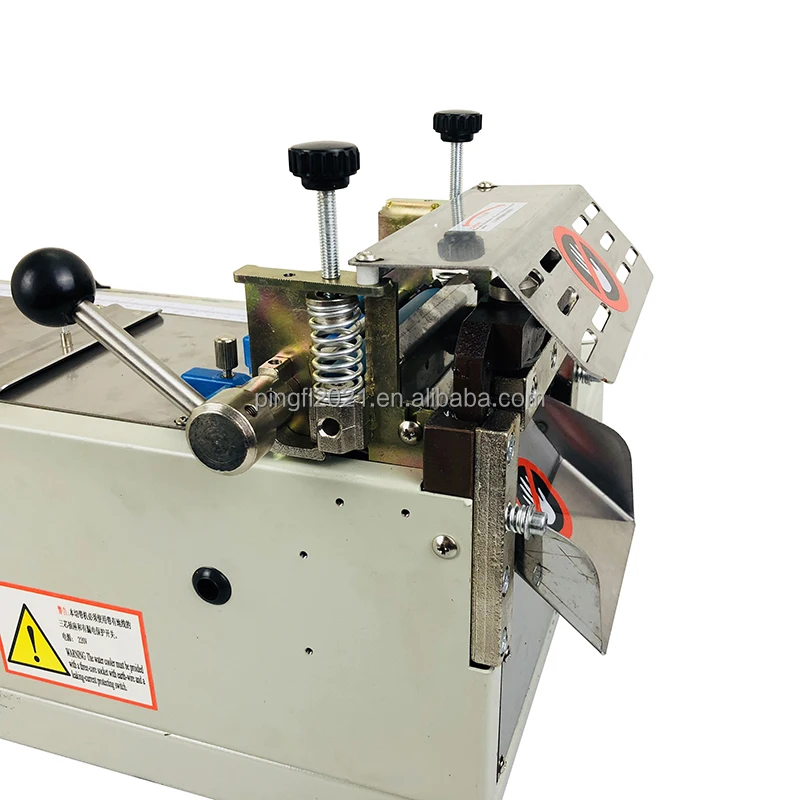PFL-490L Stepper Motor Drive High Precision Length Stable Adhesive PVC Leather Tape Cutting Machine