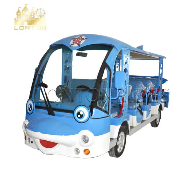 Lovely electric sightseeing bus factory direct tour bus for sale