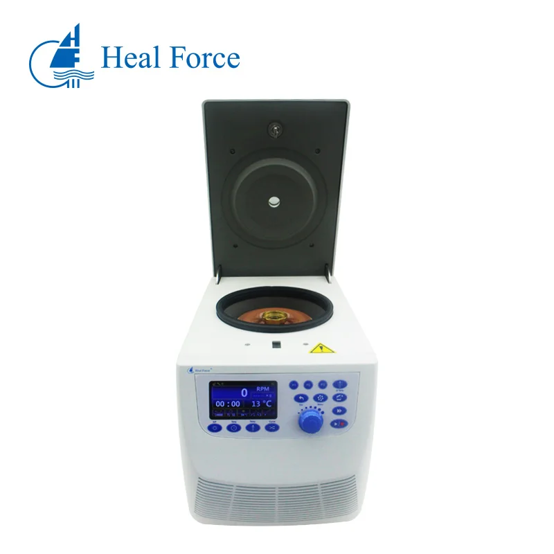 Высокоскоростная рефрижераторная центрифуга Heal Force для клинической диагностики 13800 об/мин neoффуг
