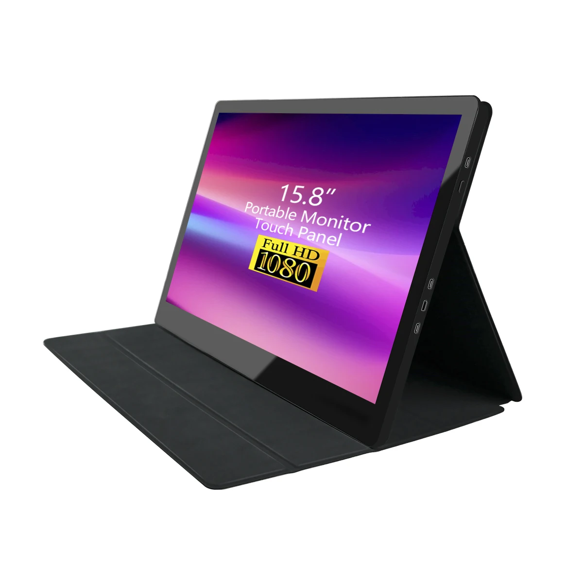 Wholesale Wifi Wireless Projection 15.6 Inch IPS Built-in 10000 mAh Battery portable touch screen monitor