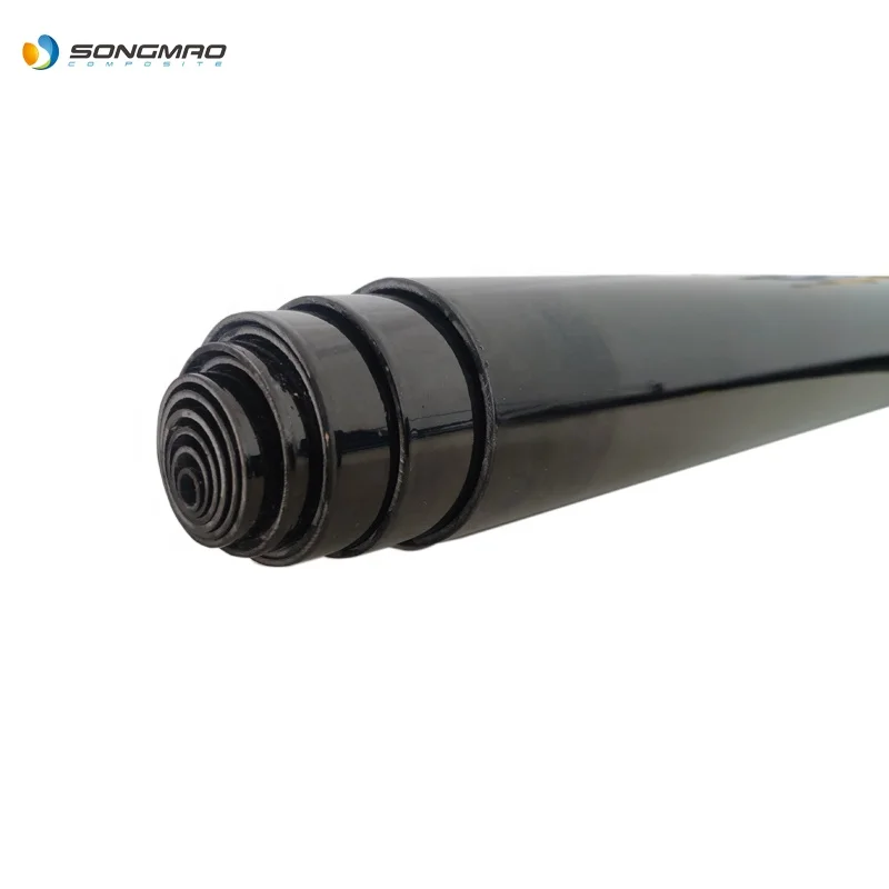 10m light weight telescoping fiberglass extension poles fiberglass antenna mast