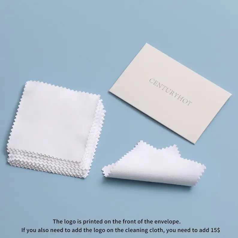 Silver Polishing Cloth with Custom Logo