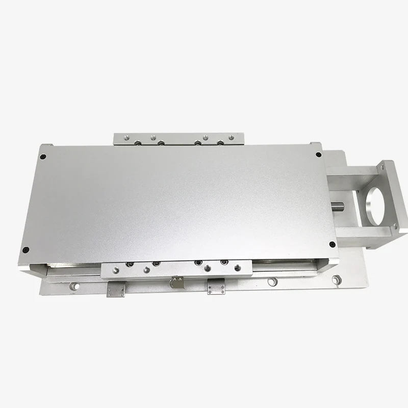 High precision heavy duty linear slide 25mm ball screw Linear guide rail electric high load CNC module lift LYKR250A 400mm