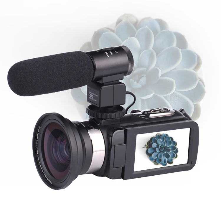 Handycam UHD Digital Camcorder Professional Camera WiFi Night Vision 4K Video Camera Camcorder