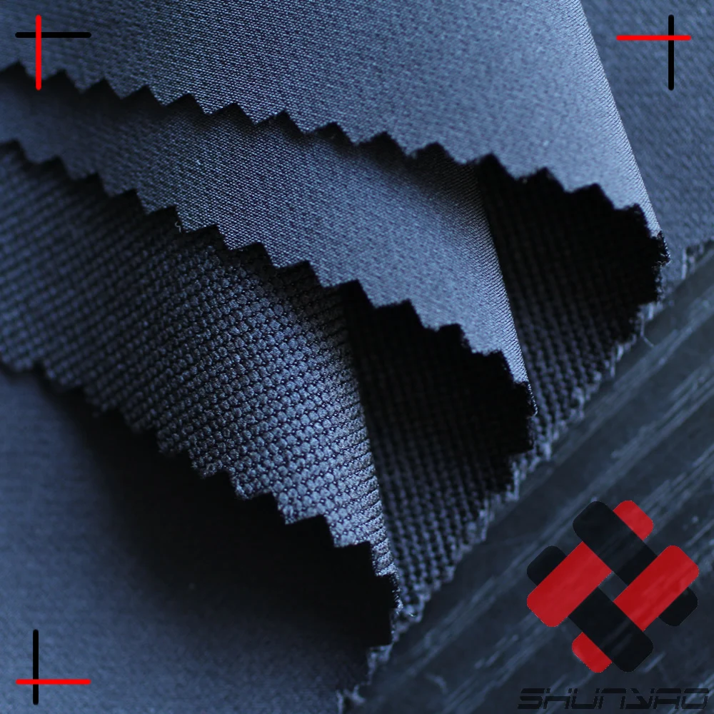 4 way stretch polyester soft spandex fabric for tracksuit