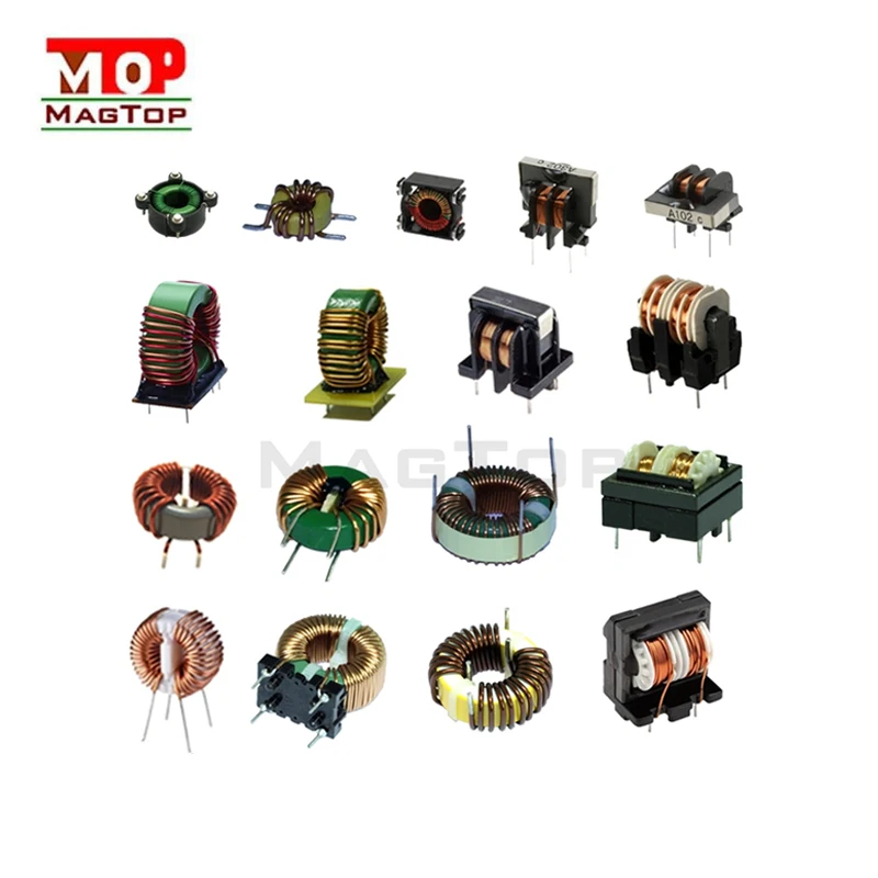 Toroidal choke magnet coil ferrite core inductor common mode Filters