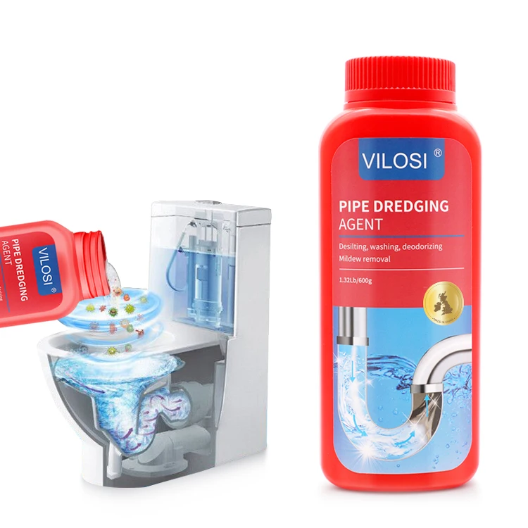VILOSI Powerful Pipeline Dredge Sink pipe cleaning powder Pipe Cleaner for house cleaning