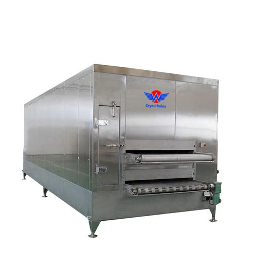 Freon быстрая замораживание фруктов и овощей обработка iqf туннельный контейнер для быстрого замораживания мяса