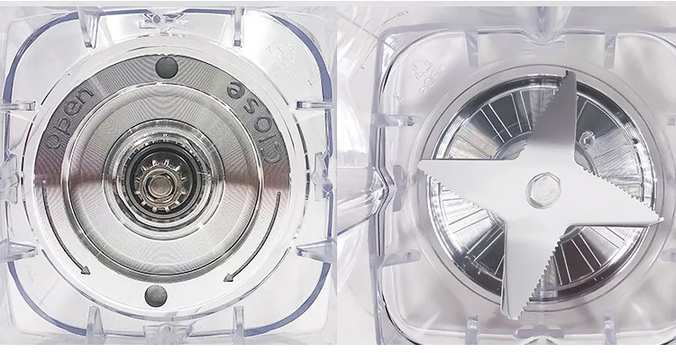 Blender Jar mixer spare parts bottom with Japanese 8 blades BPA FREE 2L Container Jug Pitcher Cup Mixing unbreakableJar