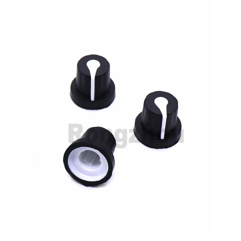 11.5x17mm flexible rubber knob with plum handle 148 single and double potentiometer knob cap-shape