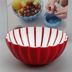 Newest Design Accept Packaging Customization Plastic Decoration Fruit Crystal Dish