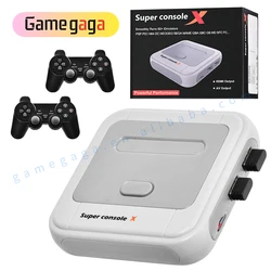 Super Console X 4K Wireless 54+ Emulator 64G 256G 30000+ 50000+ Games 64 Bit Game Player For N64 MD Retro Video Console Handheld