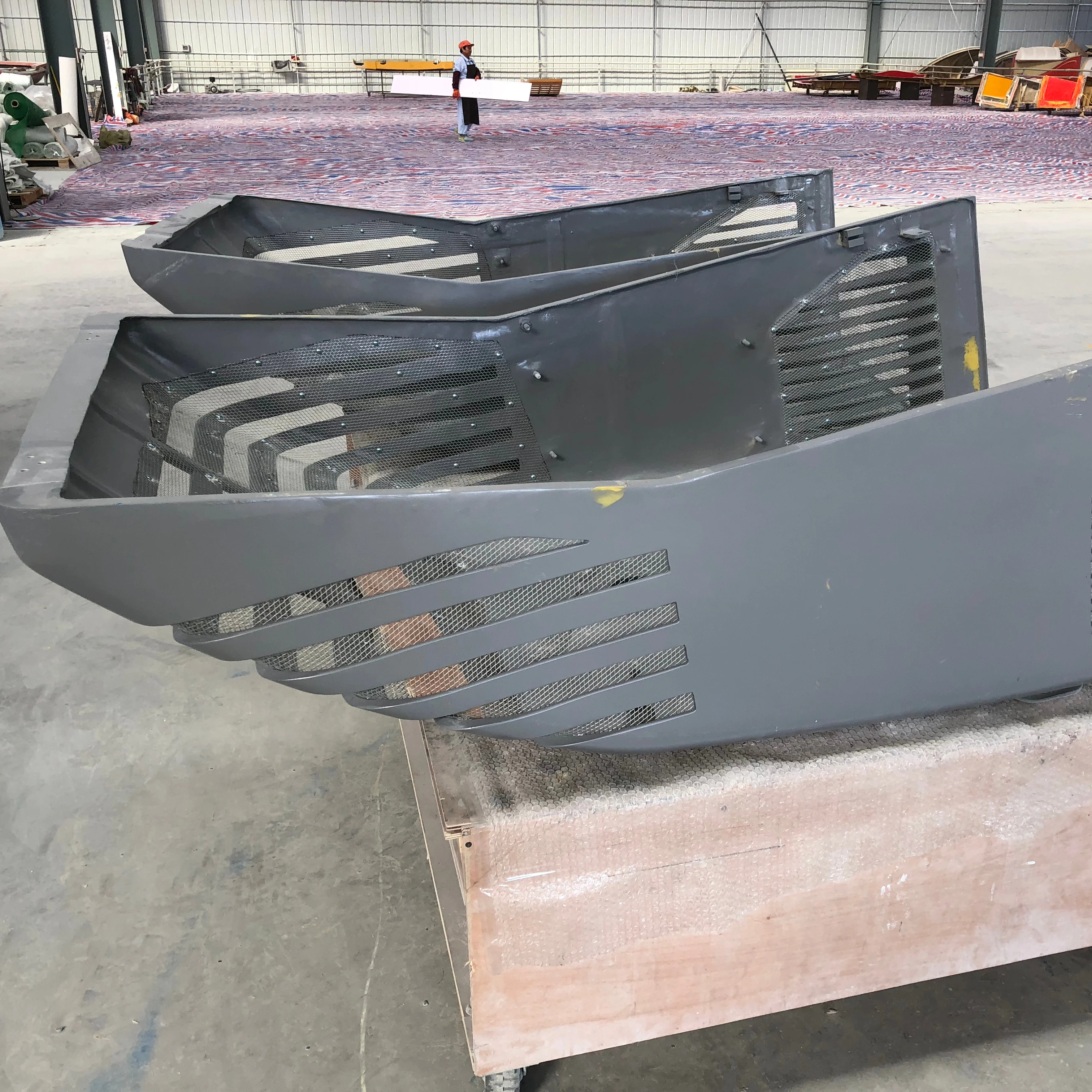 RTM FRP excavator parts Fiberglass excavator spare parts