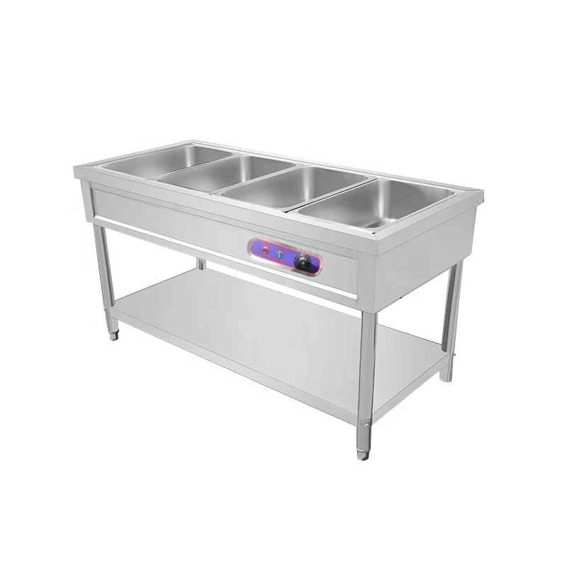 Electric Food Steam Table Buffet Warmer Set Bain Marie