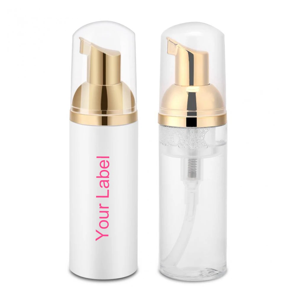 Wholesale customized create your own lash foam eyelash extension cleaning shampoo foam cleaner lash cleanser foam private label