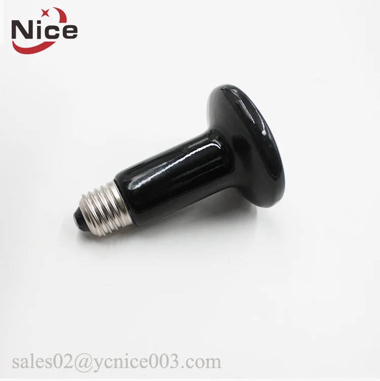 E27 110v 220v edison screw ceramic heater bulb