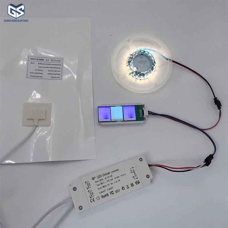 Sufficient Power 48W 12V/24V LED Strips Lighting Driver Switching Power Supply for Bathroom Mirror/ Mirror Cabinet