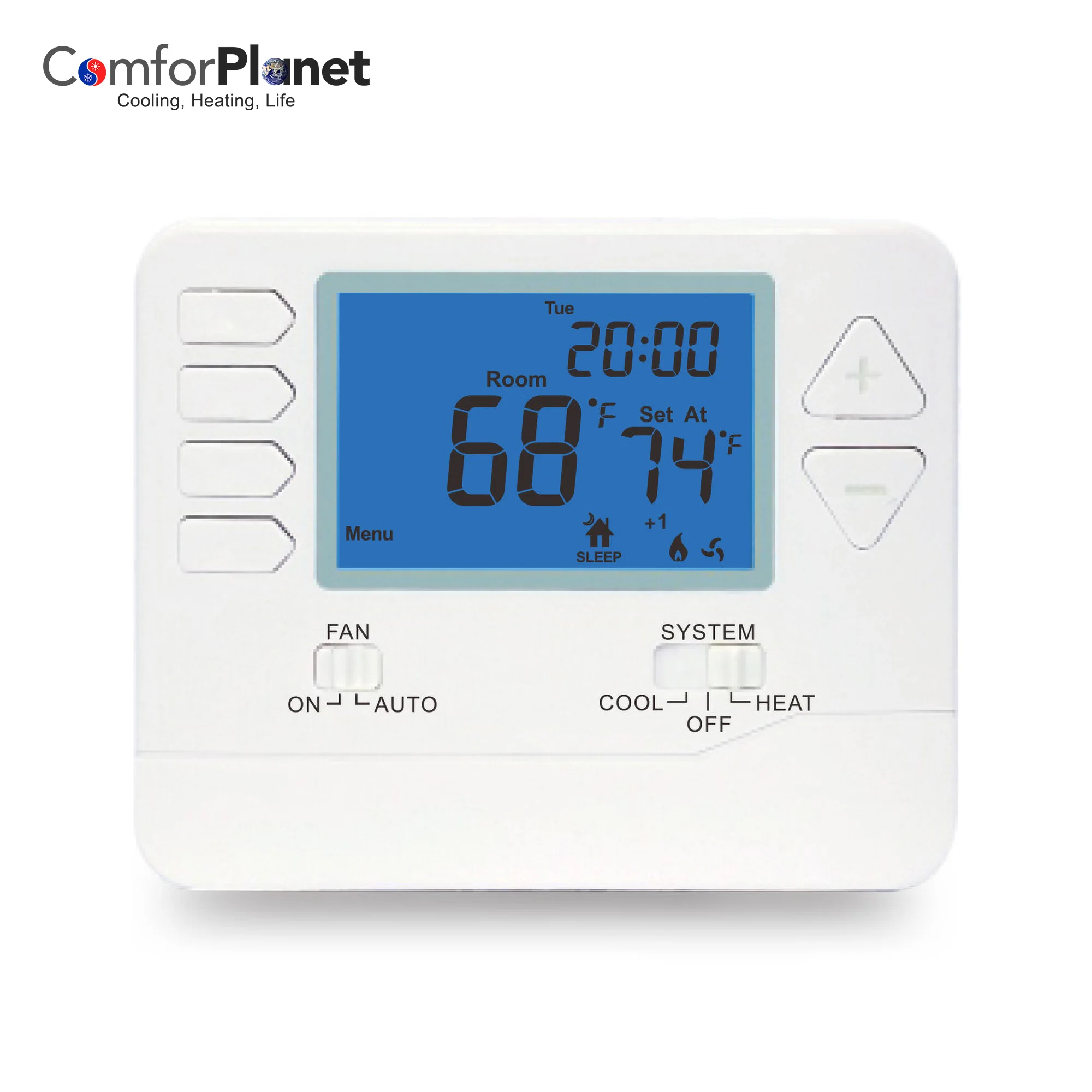 Air Conditioner Digital Heating Smart Thermostat With Heat and Cool For HVAC system