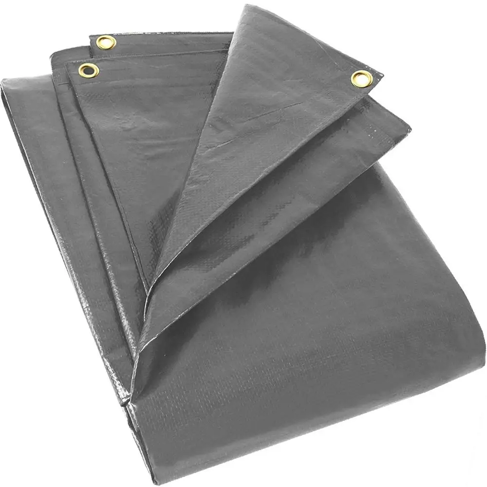 fireproof and waterproof tarpaulin polyester tarp silage tarp for cover