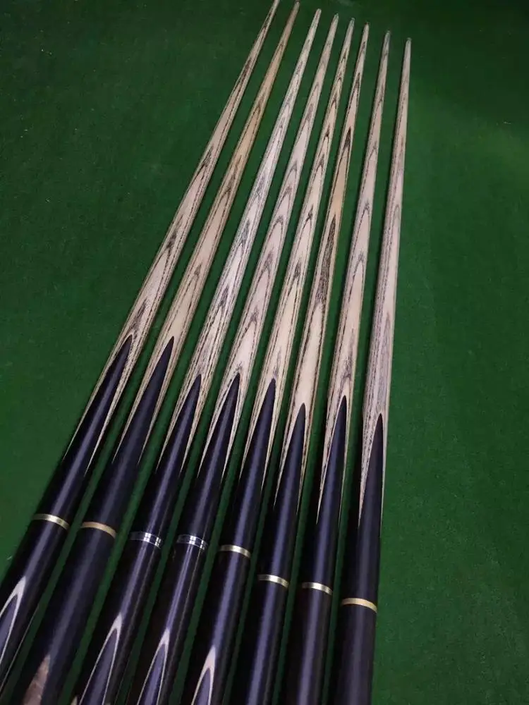 wholesale  handmade maple  wood 3/4 joint snooker cue