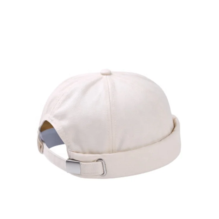 
Factory Accept Custom Embroidery High Quality Beanie Hat Summer Cotton Casquette Docker Sailor Cap 