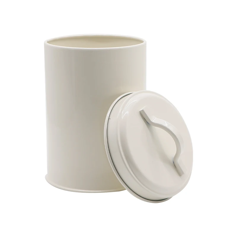 WeVi Sugar Coffee Tea Stainless Steel Storage Jar Metal Kitchen Canisters With Lid