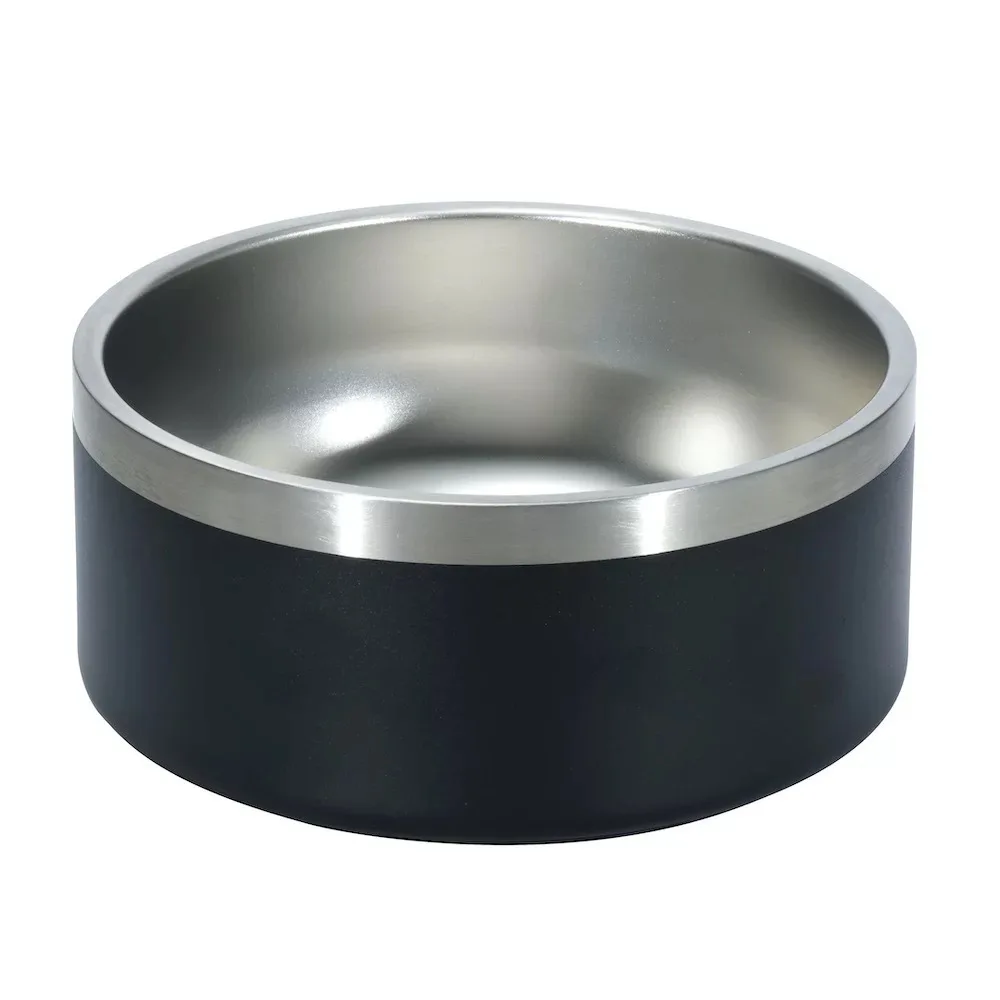 Hot Selling Custom 32/64oz Double Wall Vacuum Insulated Stainless Steel Dog Bowl Pet Feeder Bowls