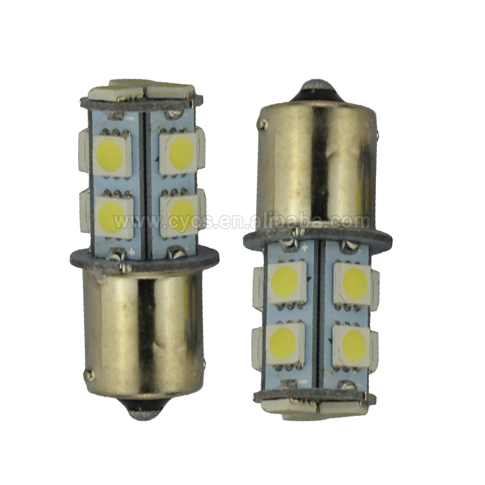 Автомобильная светодиодная лампа поворотного сигнала S25 P21W 1157 1156 13SMD