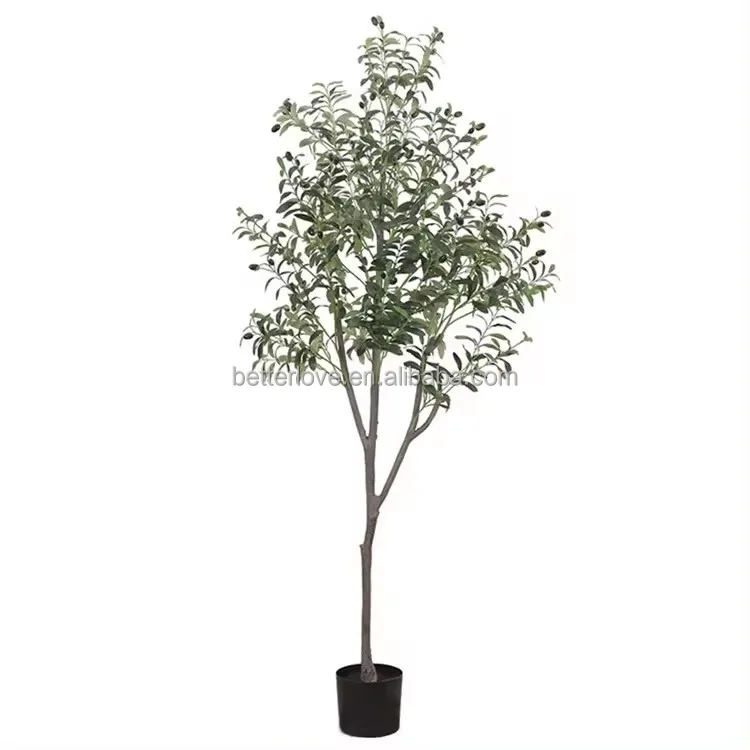artificial faux plastic plants olive trees bonsai plant tree artificial potted palm plant for outdoor