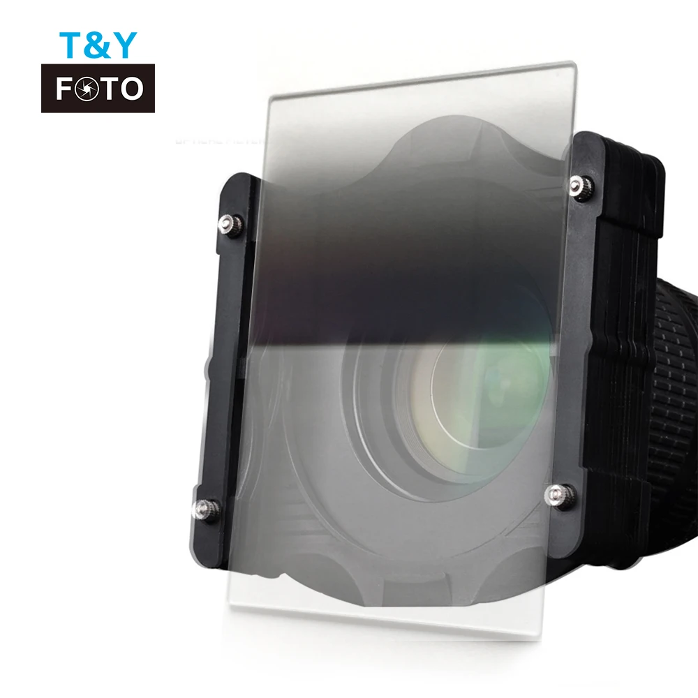 
witianya 100mm*150mm 4-Stop square Reverse Graduated Gradual Grey ND16 Lens Filter for Digital Camera 