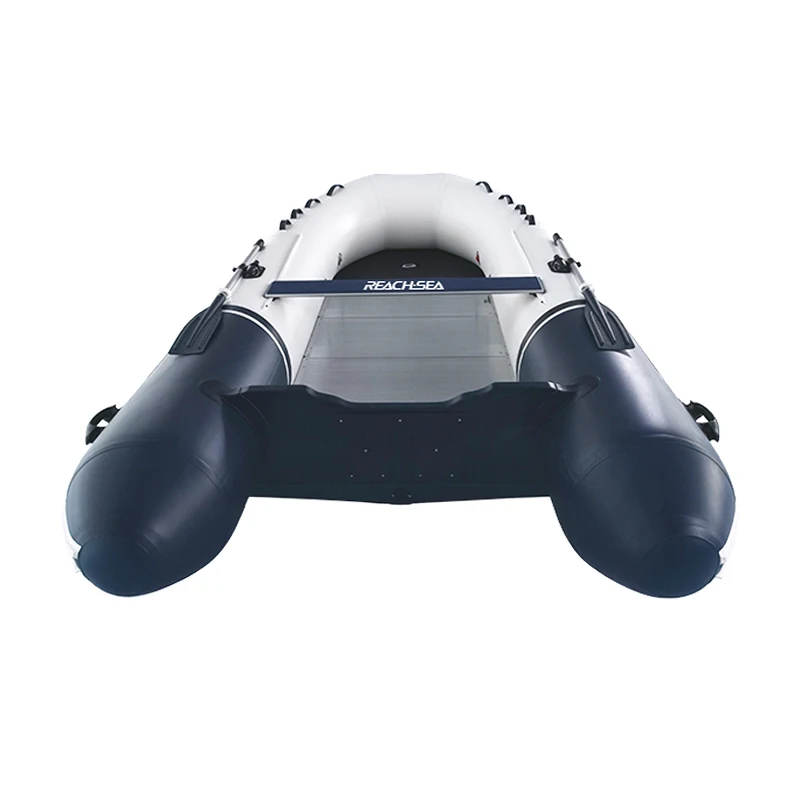 Reachsea CE 420cm Orca Hypalon Deep-v Aluminum Rigid Hull Inflatable Rib Boat for Sale